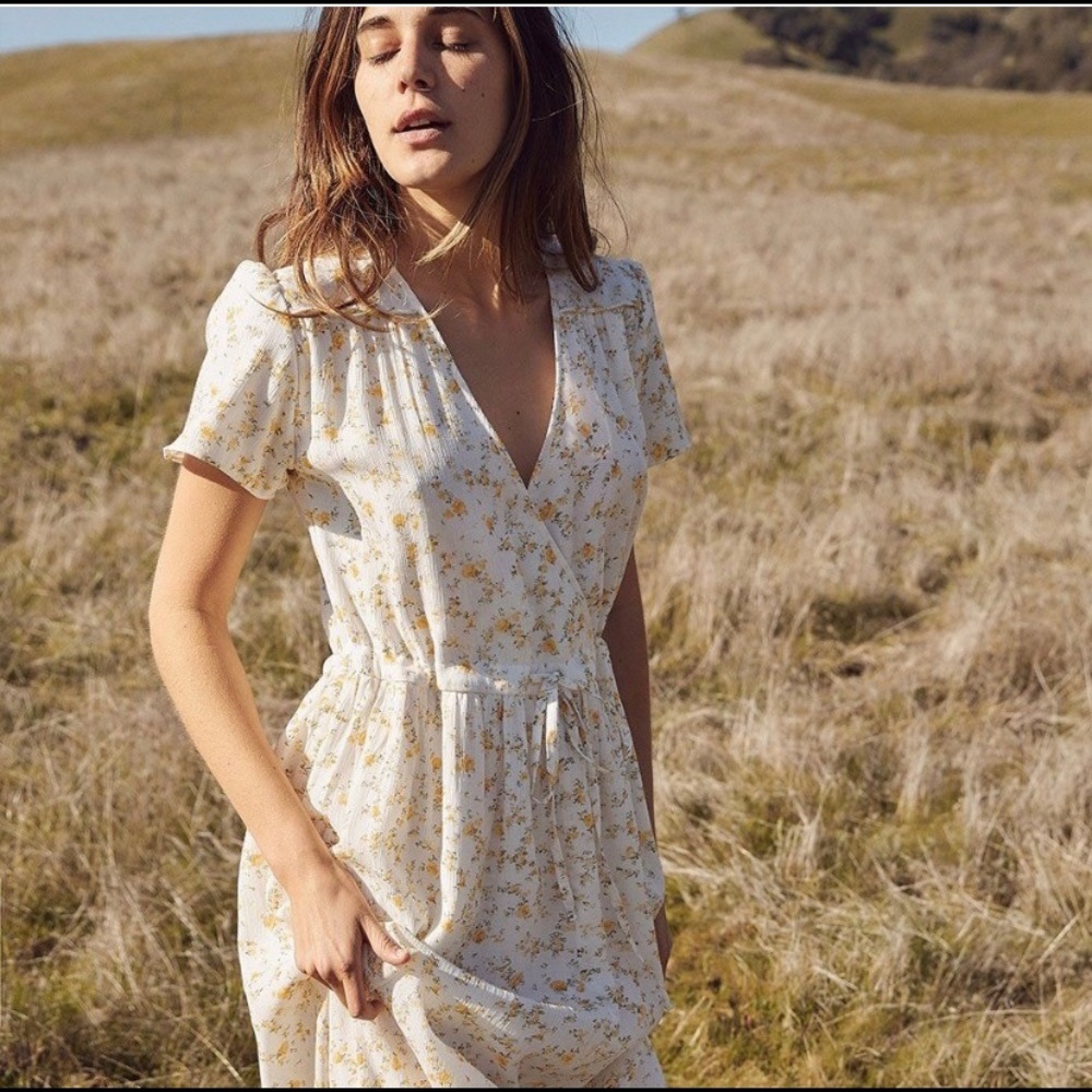 Christy Dawn “The Dawn Dress” Yellow Chamomile OS